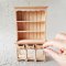 Dollhouse Miniatures Wooden Wood  Furniture Kitchen Cabinet Cupboard Display