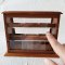 Dollhouse Miniatures Wooden Wood Cabinet Shelving Cake Bread Bakery Display 1:6 Scale