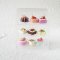 Dollhouse Miniatures Acrylic Cabinet Shelving Cake Bakery Display