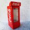 Dollhouse Miniatures Drink Beverage Cabinet Coca-Cola Coke Wooden Wood Showcase