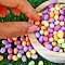 Dollhouse Miniatures Mixed Color Easter Eggs Lot x10