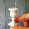 2x Dollhouse Miniature White Ceramic Vase Pot Roman Style Plant Flower Fairy Garden Supply Decoration