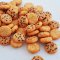 10x Loose Chocolate Chip Cookies Biscuits Dollhouse Miniatures Food Bakery Barbie Decor