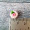 Dollhouse Miniatures Bakery Pink Rose Cupcake Loose Valentine Gift Decor Lot x10