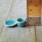 5 Set Mini Tiny Ceramic Blue Coffee Tea Cups for Dollhouse Miniature Wholesale Lot Price