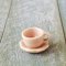 5 Set Mini Tiny Ceramic Pink Coffee Tea Cups for Dollhouse Miniature Wholesale Lot Price