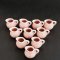 5x Ceramic Mini Pink Pitcher Jug Dollhouse Miniatures Food Tableware Supply Wholesale Lot
