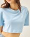 AHT002 Colorful Crop tee