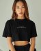 AHT002 Not heartless Crop tee