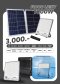 ไฟสปอร์ตไลท์โซล่าเซลล์ - Solar Flood Light 1000W