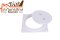 ฝาส้วมPVC KA204 KDM MRK 6"ขาว