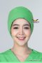 หมวกคลุมผม ห้องผ่าตัด สีเขียว
