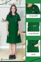 Green Round neck Nurse Dress (HPD0004)