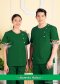 Green short sleeve scrub shirt (HPG0114)
