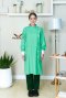 Green dental long sleeve gown coat (HPG0252)
