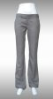 Pants pectoral fin , gray, plaid .			