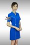 WHITE-BLUE DRESS