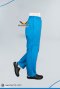 เสื้อสครับ ชุดพยาบาล คอกลม สีฟ้าเข้ม (เสื้อ+กางเกง) (HPG0161)