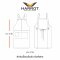 ผ้ากันเปื้อน เต็มตัว ยีนส์ฟอก สีน้ำเงิน