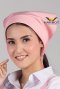 ผ้าสามเหลี่ยม สีชมพู