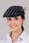 Black Chalk Stripe Hunting Hat 