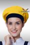 Dark Blue Jeans- Yellow Loft Baret Hat