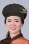 หมวกหัวเห็ด สีน้ำตาล
