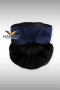 Dark Blue Cooking Hat with Net