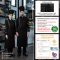 Black Oxford Long Sleeve Chef Jacket (FSS0209)