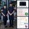 Dark Blue Short Sleeve Chef Jacket
