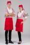 Red Stripe Euro Waiter & Waitress shirt