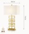 TABLE LAMP โคมไฟตั้งโต๊ะ รุ่น EVE-00184