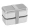 กล่องข้าวสแตนเลส,กล่องใส่อาหารสแตนเลส,304,1ชั้น,2ชั้น(ไม่รวมช้อนส้อม)