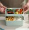 กล่องใส่ข้าวพลาสติก,กล่องข้าวพลาสติก,กล่องข้าวไมโครเวฟ,กล่องข้าวเข้าไมโครเวฟได้,กล่องข้าวฟางข้าวสาลี