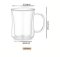 แก้วสองชั้น,แก้ว,แก้วใส,แก้วกาแฟ,แก้วกาแฟสองชั้น,220ml,360ml