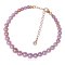 สร้อยข้อมือไข่มุก Freshwater Pearl ล้วนแบบไล่ระดับ ยาว x.0"