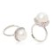 แหวนไข่มุก South Sea Pearl  "ถ้วยพลอยทรงกลมใหญ่"