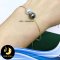 ตัวเรือนสร้อยข้อมือปรับรูดได้  [เงินชุบทอง] / SN0084YB62-24