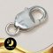 ตัวเรือนตะขอกล้ามปู (ใหญ่) Silver Plating White Gold [ N/A  ] / H0002
