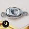 ตัวเรือนตะขอ Silver Plating White Gold [ N/A  ] / H0023