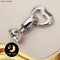 ตัวเรือนตะขอหัวใจ (หนา) Silver Plating White Gold [ N/A  ] / H0070
