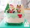 Christmas cake - เค้กคริสมาสต์  เค้กการ์ตูน