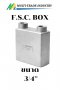 กล่องพักสายไฟ F.S.C. BOX 3/4"