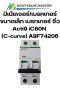 มิเนียเจอร์/เบรคเกอร์ขนาดเล็ก เบรกเกอร์ จิ๋ว Acti9 iC60N (C-curve) A9F74206