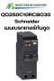 QO250C10RCBO30 - Schneider - เมนเบรกเกอร์กันดูด RCBO - QOvs 2 Pole, 50A 30mA - Icu 10kA