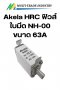 Akela HRC ฟิวส์ใบมีด NH-00 มีขนาด 63A