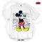 Mickey Mouse เสื้อยืดลิขสิทธิ์ คอกลม แขนสั้น (MK-092)