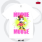 Mickey Mouse เสื้อยืดลิขสิทธิ์ คอกลม แขนสั้น (MK-110)