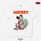 Mickey Mouse เสื้อยืดลิขสิทธิ์ คอกลม แขนสั้น (MK-166)