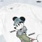 Mickey Mouse เสื้อยืดลิขสิทธิ์ คอกลม แขนสั้น (MK-183)